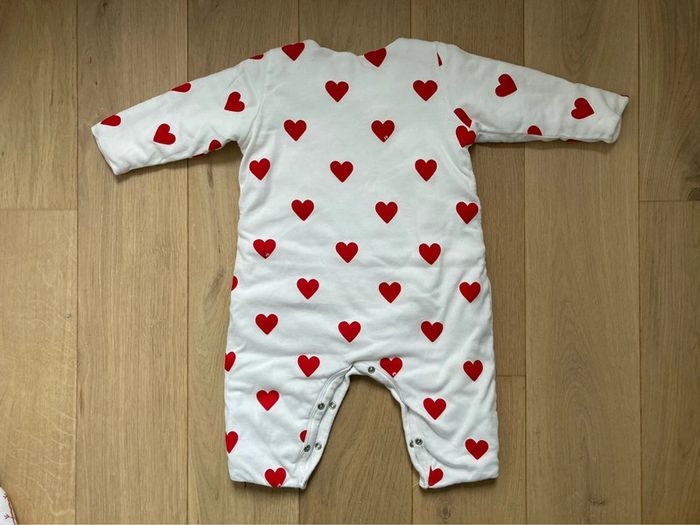 Combi ouatinée coeur - photo numéro 4