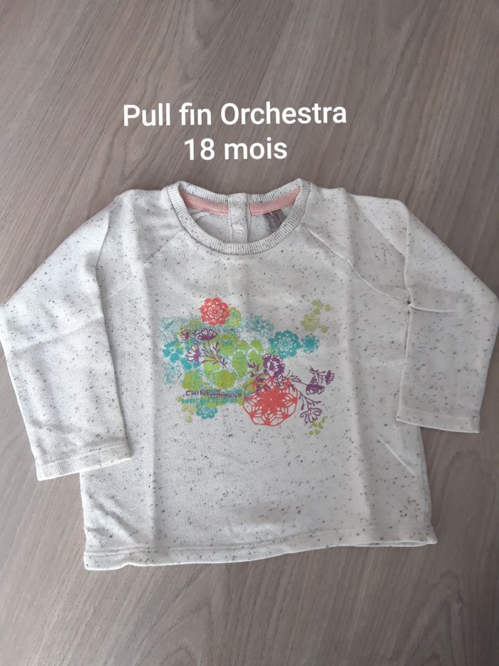 Pull léger Orchestra 18 mois