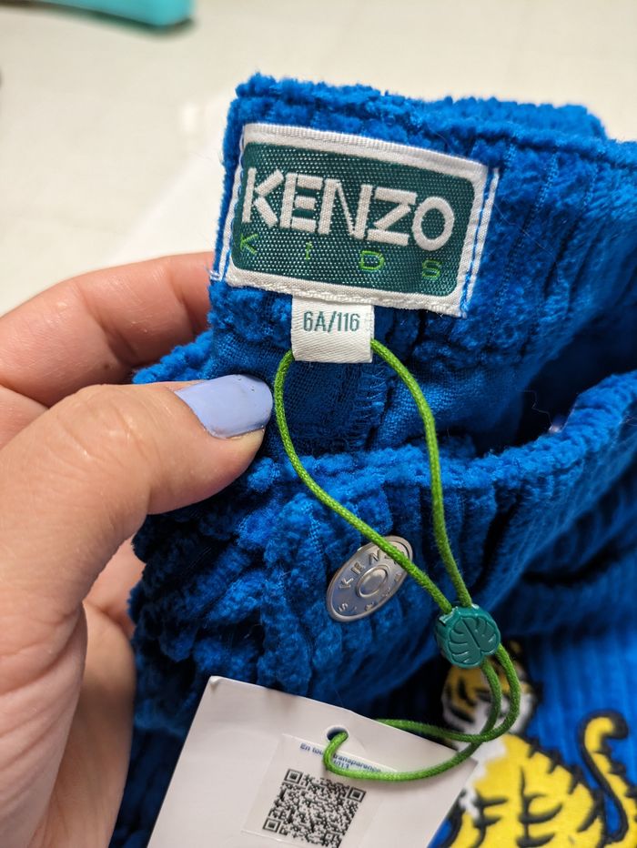Pantalon en velours kenzo 6 ans - photo numéro 9