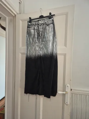 Jupe longue fente zara