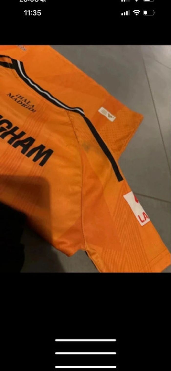Maillot de foot taille 140 bonne etat - photo numéro 4
