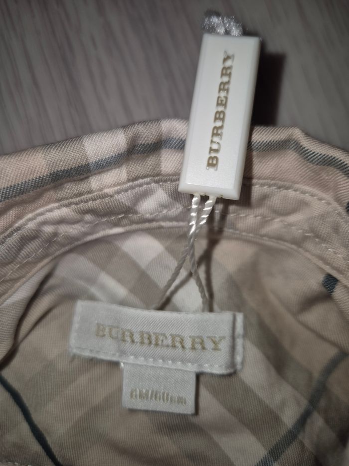 Ensemble Burberry enfant authentique - Taille 6 mois - Vintage - Neuf - photo numéro 6