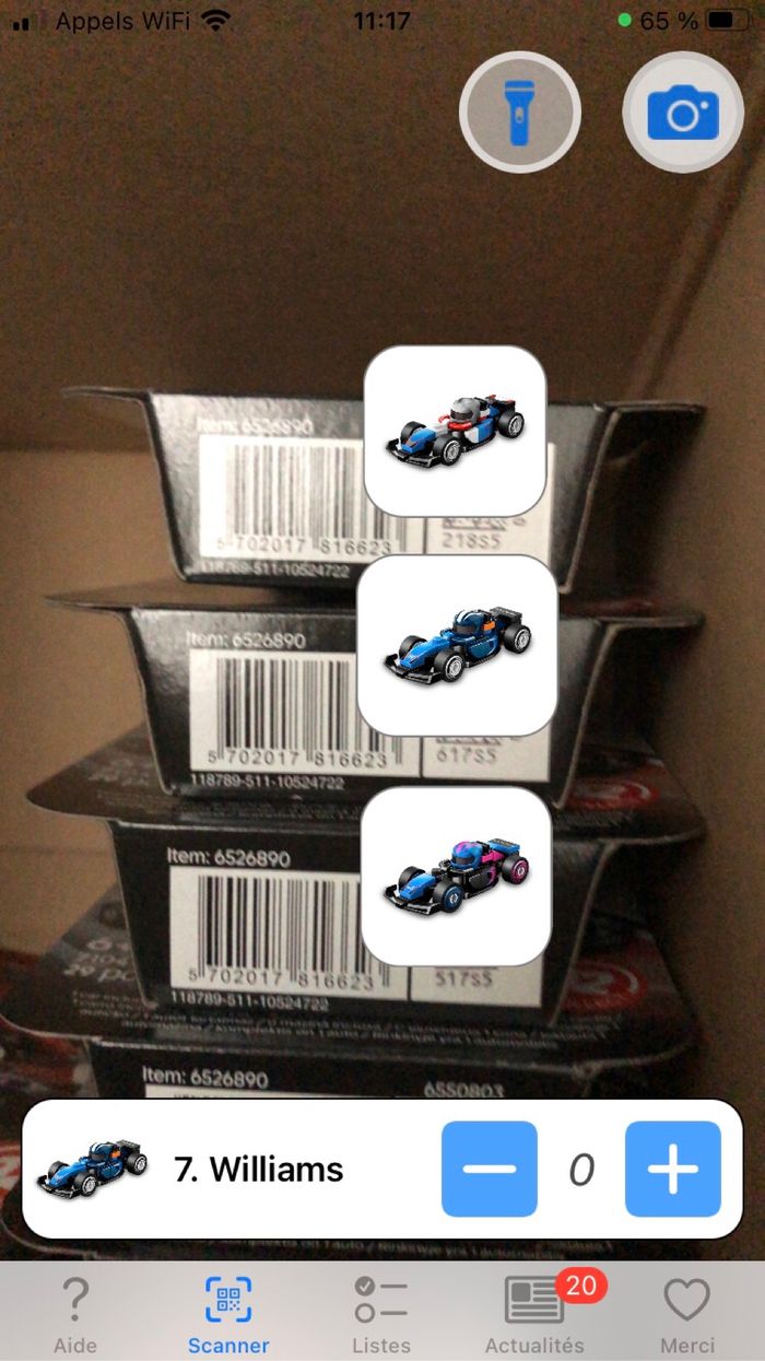 Lot 12 mini F1 lego 71049 neuves scellées - photo numéro 5