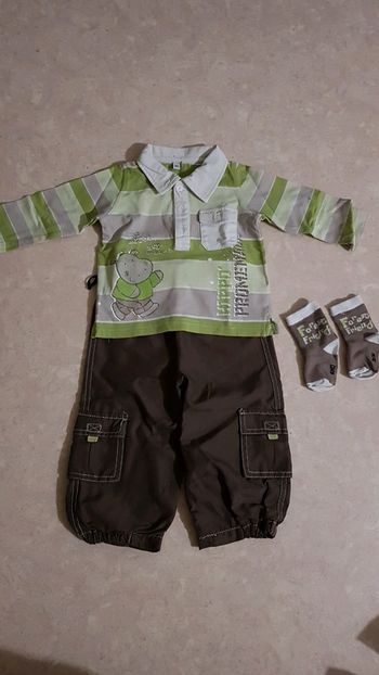 Ensemble garçon hiver 18 mois