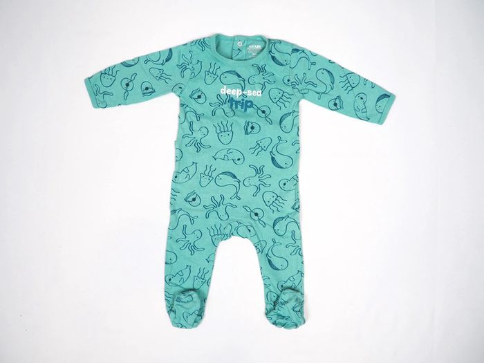 Pyjama fin bébé garçon thème océan taille 9 mois