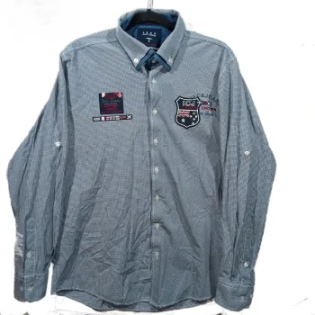 Chemise Izac Bleu - Coupe Ajustée