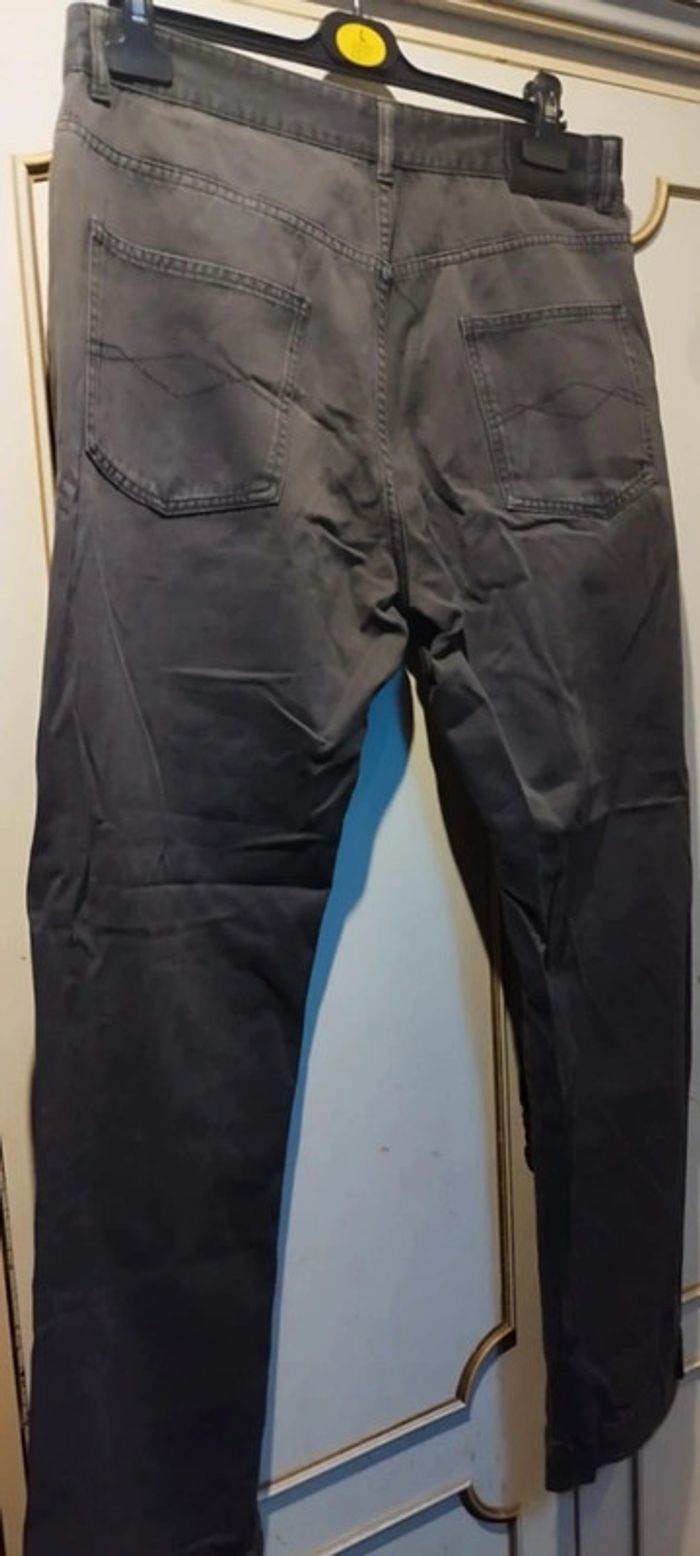 Pantalon en jeans jambe large - photo numéro 2