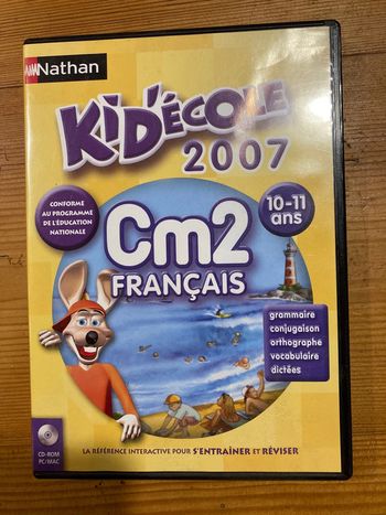 CD-ROM Kidecole CM2 français