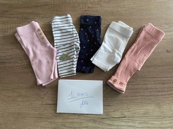 Leggings fille 1 mois