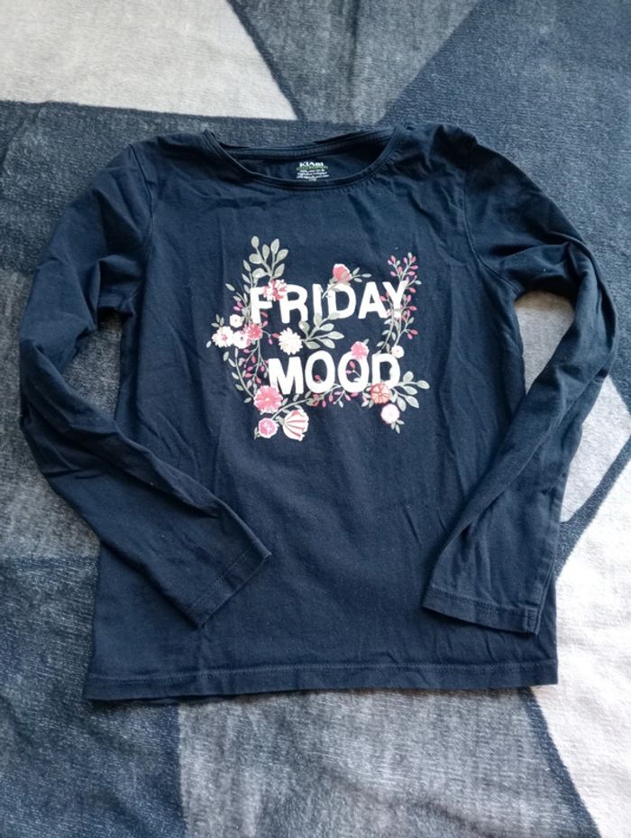T-shirt fille manches longues