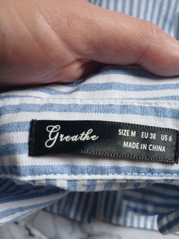 Chemise sans manche Greathe taille M - photo numéro 5