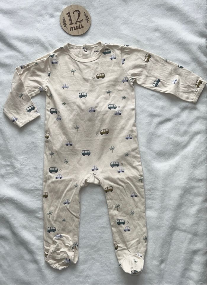 Lot 3 pyjama coton avec pied antidérapant - photo numéro 5