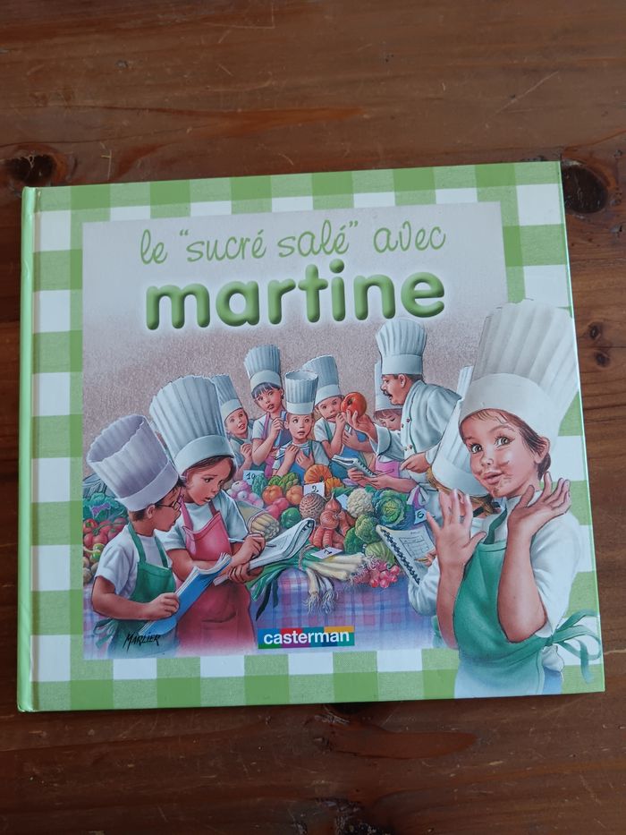 Livre le sucré salé avec Martine