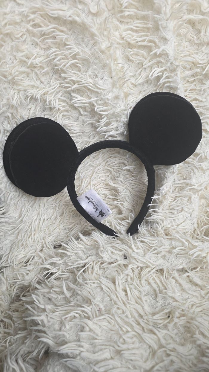 Ears disney oreille minnie mickey noir disneyland paris - disney store