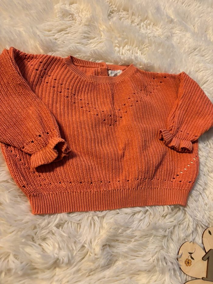 Pull orange - photo numéro 2