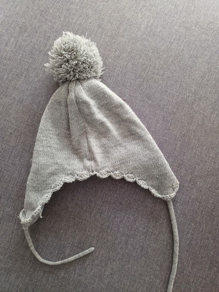Bonnet gris - photo numéro 3
