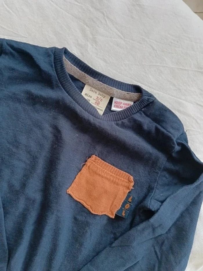 Lot t-shirt + body polo 6 mois - photo numéro 3