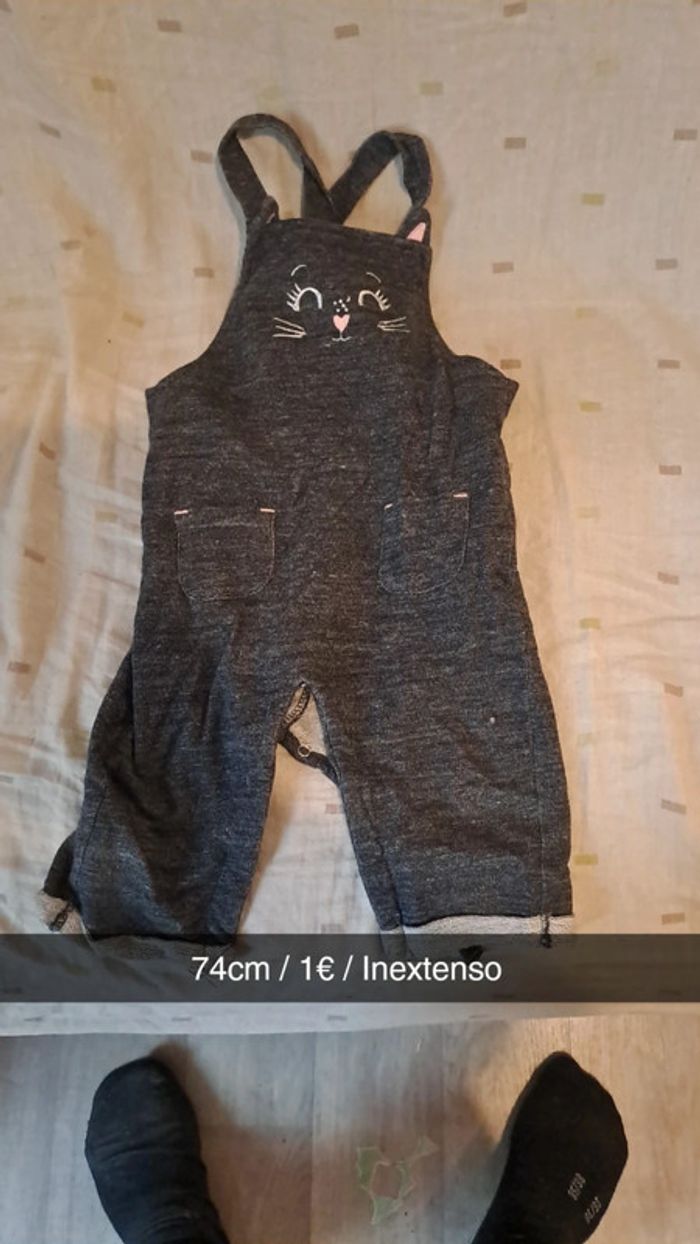 Salopette chat
