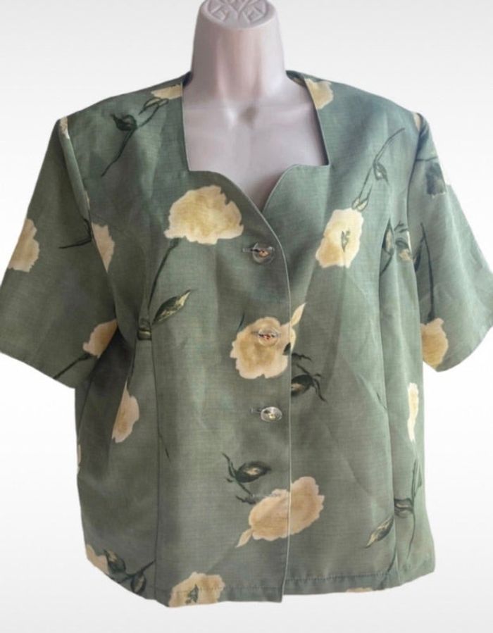 Chemise fleurs