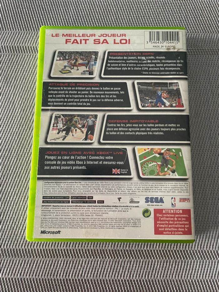 Nba 2K3 Jeu Xbox FR - photo numéro 3