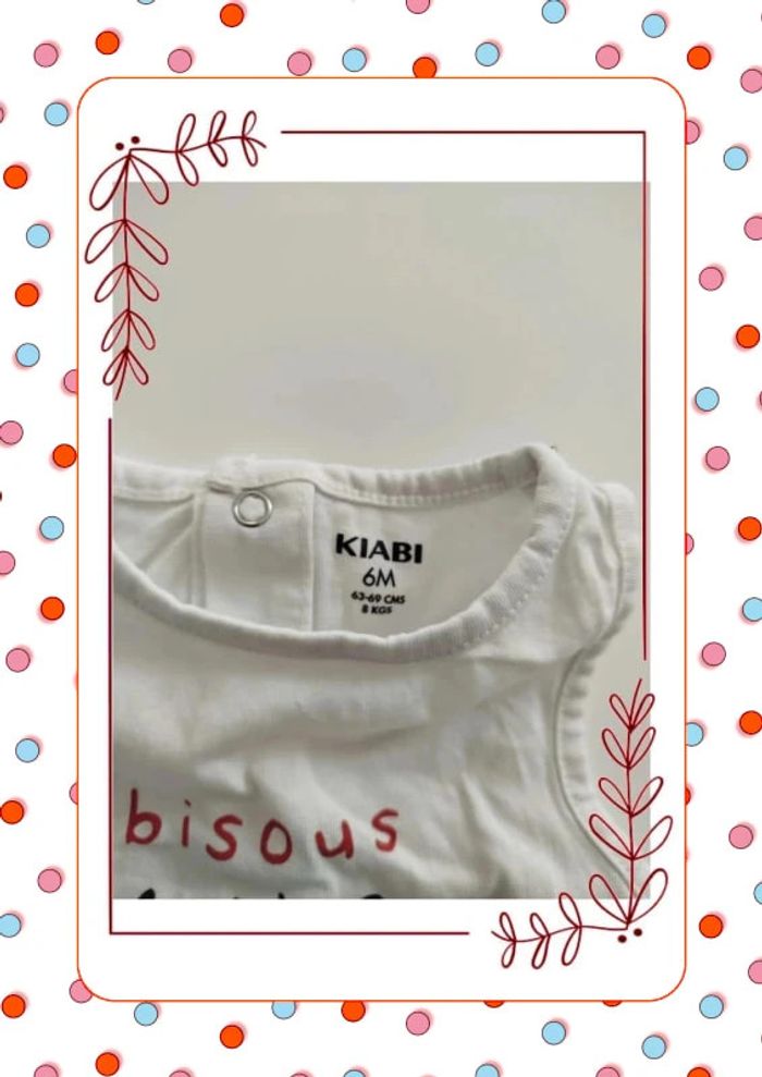 Débardeur blanc fraise 🍓 - photo numéro 2