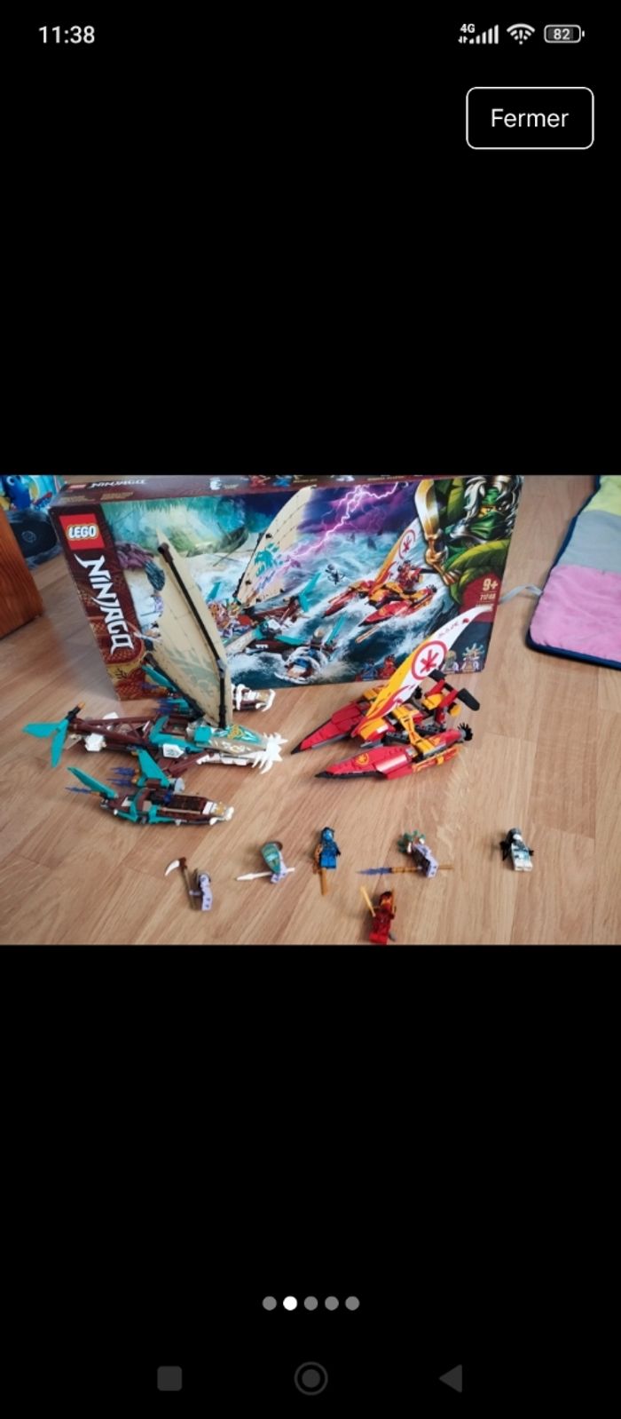 Lego Ninjago avec boite - photo numéro 2