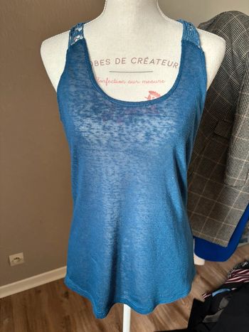Débardeur bleu