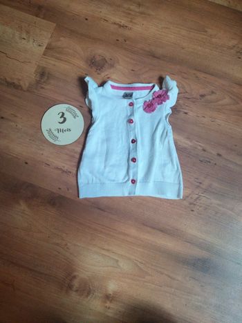 Petit gilet manches courtes