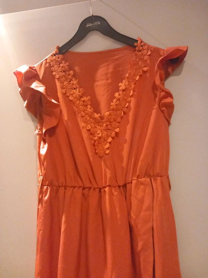 Robe longue fluide été S - photo numéro 2
