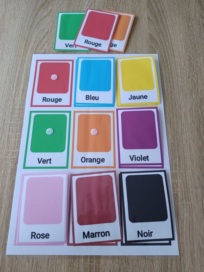 Montessori les couleurs - photo numéro 2
