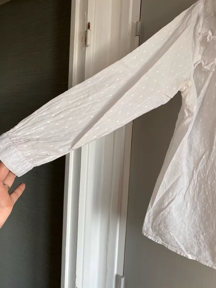 Chemise blanche plumetis Collection IRL - photo numéro 6