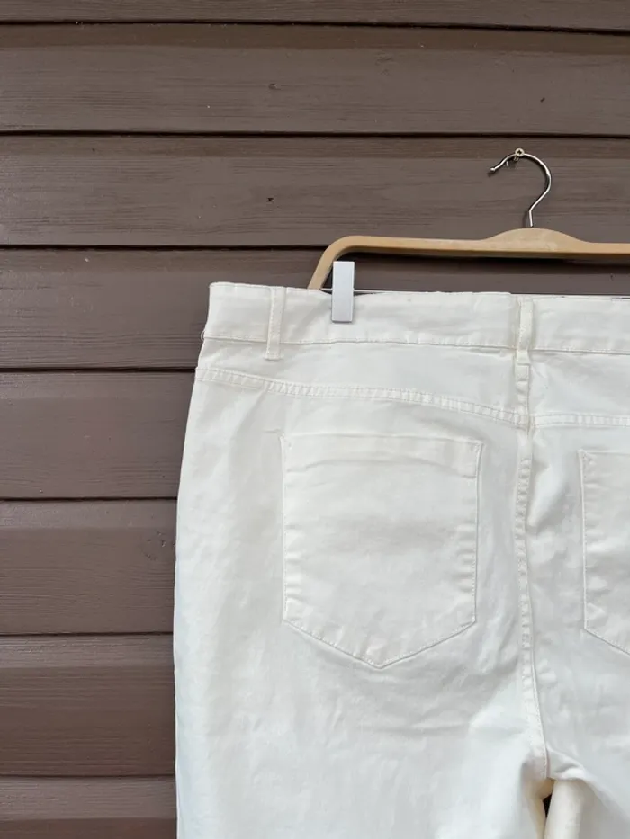 Pantalon blanc Kiabi - photo numéro 5