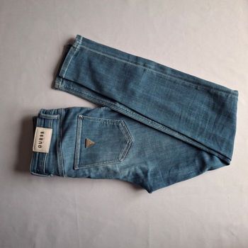 Jean pour femme bleu denim Skinny High - Guess