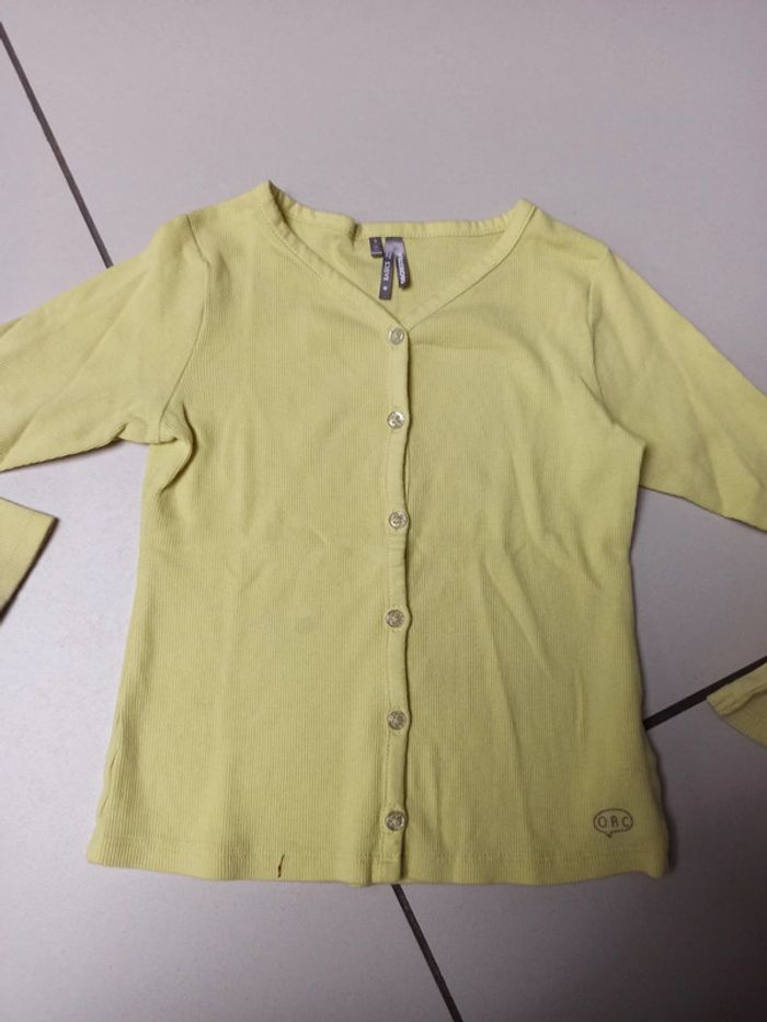 Gilet fille 5ans orchestra