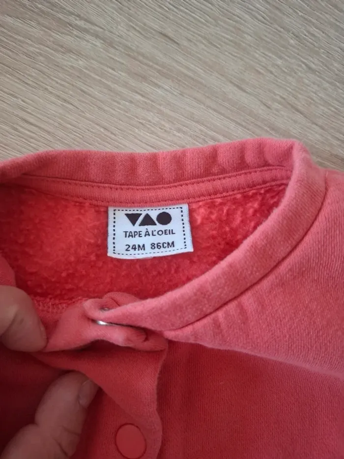 Veste sweat Tape à l'œil 24 mois - photo numéro 2