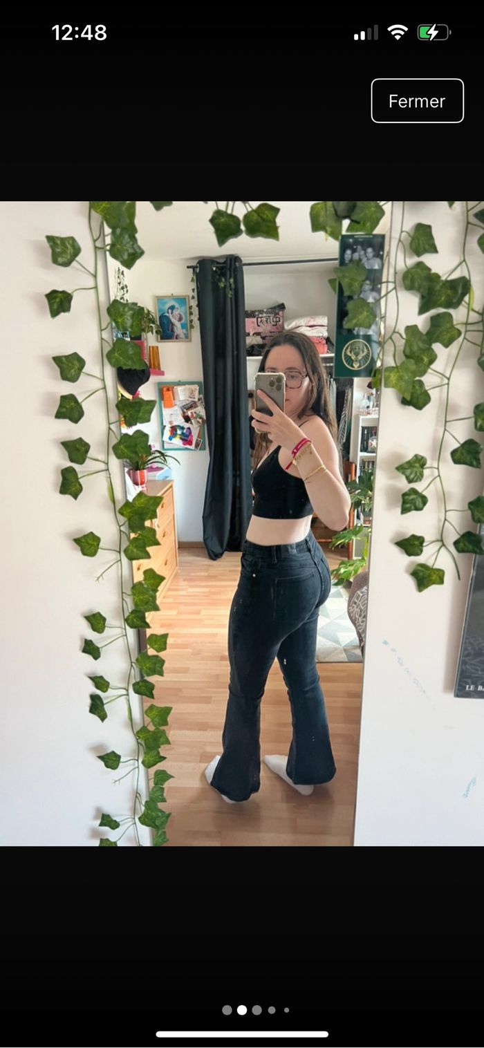 Jean évasé - photo numéro 2