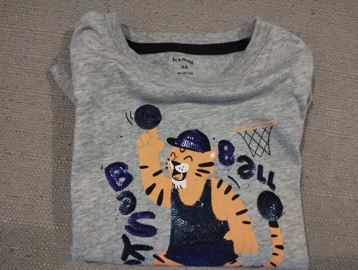 Tee shirt manches longues avec sequins - photo numéro 3