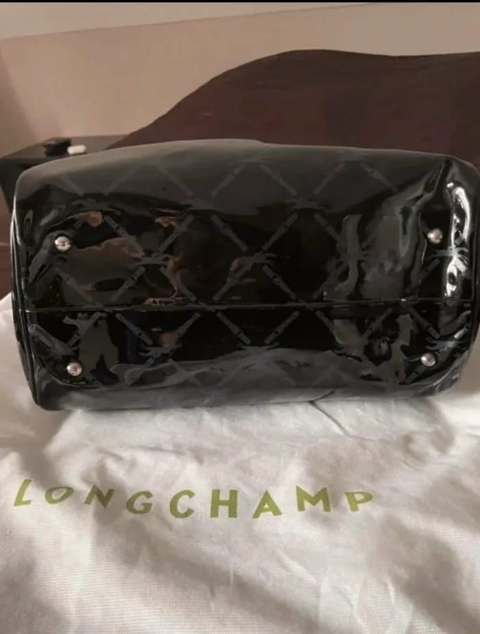 Sac Longchamp LM vernis - photo numéro 3