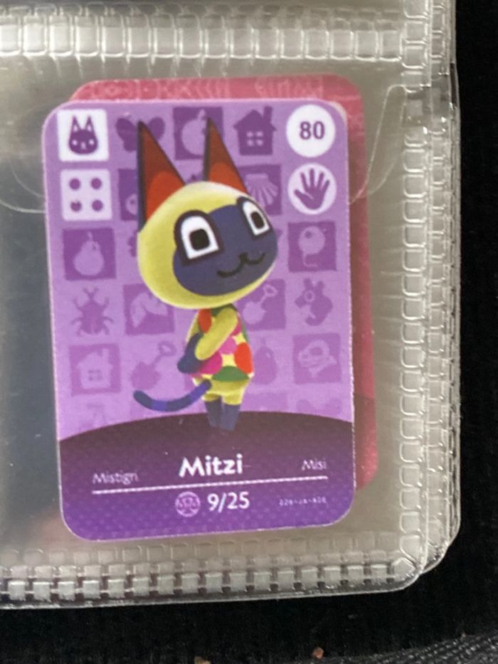 mini carte amiibo Mitzi