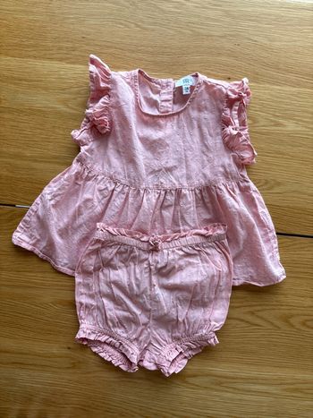 Ensemble short blouse 2 ans