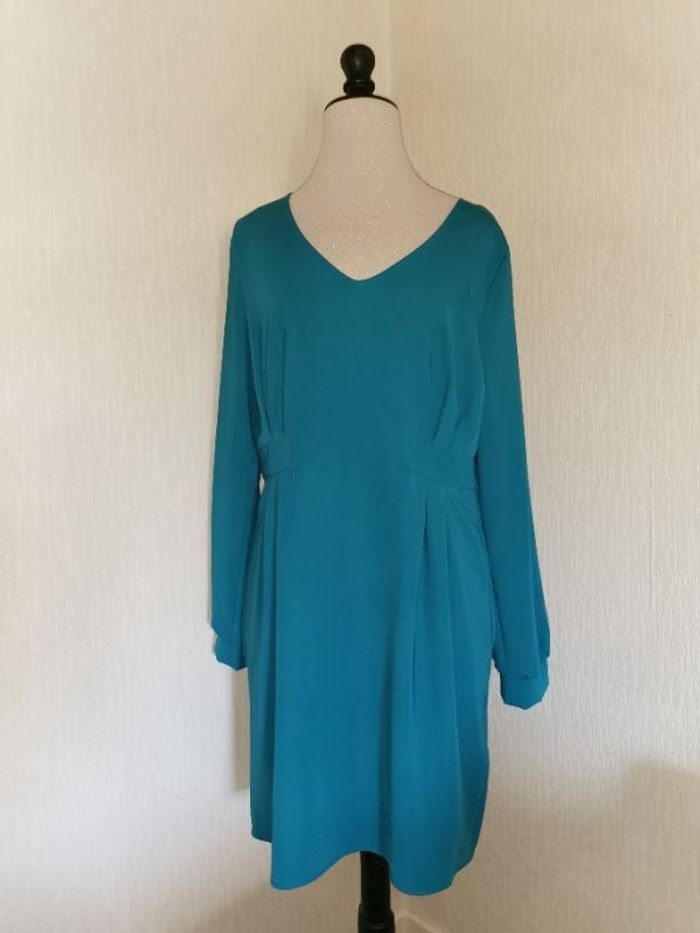 Robe manches longues vert canard Naf Naf