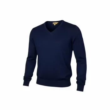 Pull Westwood bleu marine col V homme