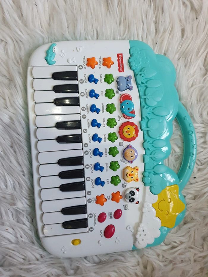 Piano fischer price animaux - photo numéro 2