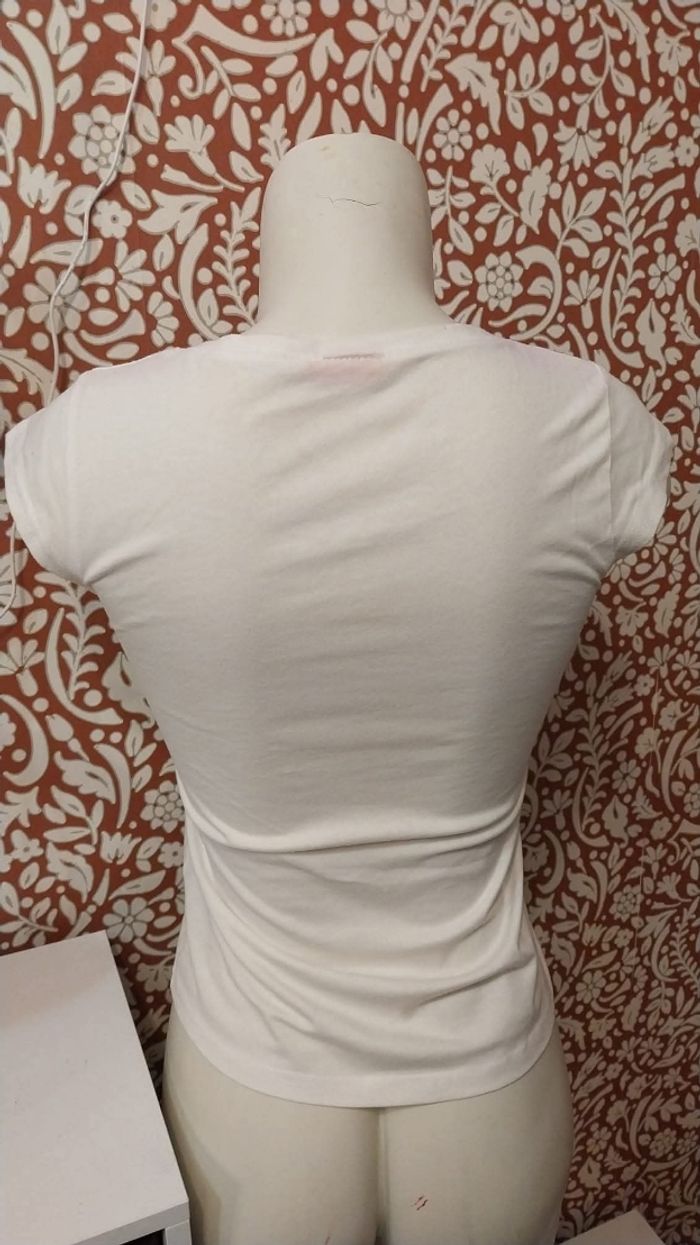 Tee-shirt fille T.34/36 - photo numéro 3