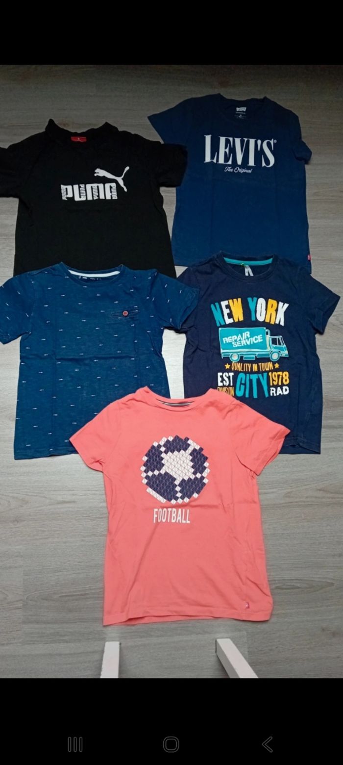 Lot 5 tshirt 8 ans - photo numéro 4