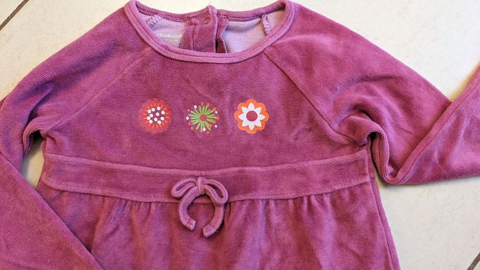 Tunique velours fille taille 4 ans - photo numéro 2