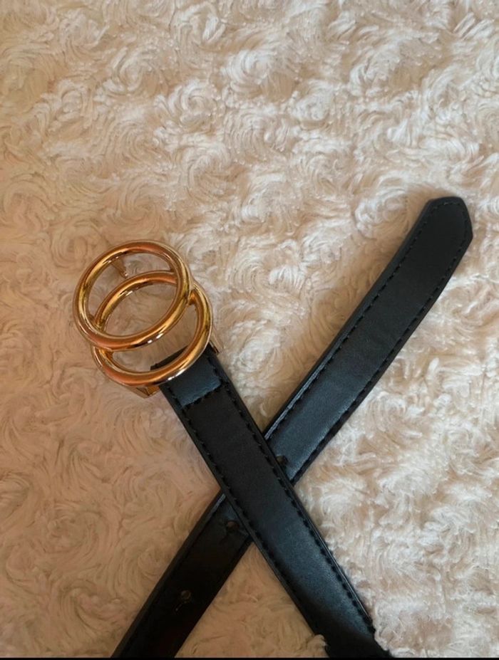 Ceinture noire femme - photo numéro 2