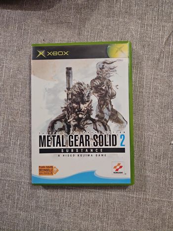metal gear solid 2 xbox