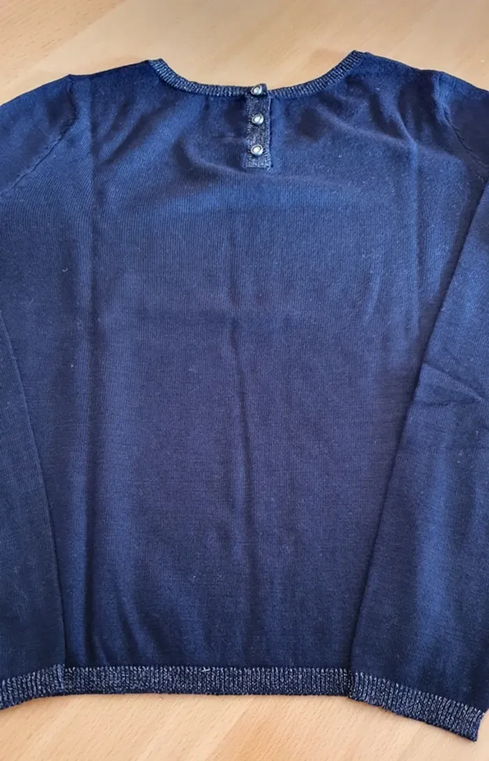 Pull bleu marine La mode est à vous - photo numéro 6