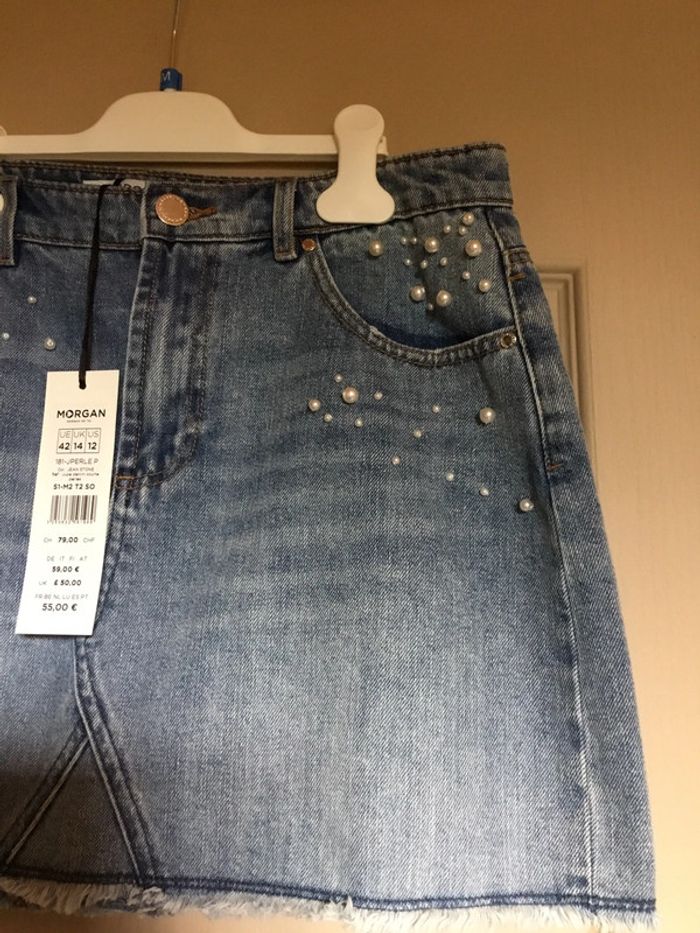 Jupe en jeans Morgan - photo numéro 5